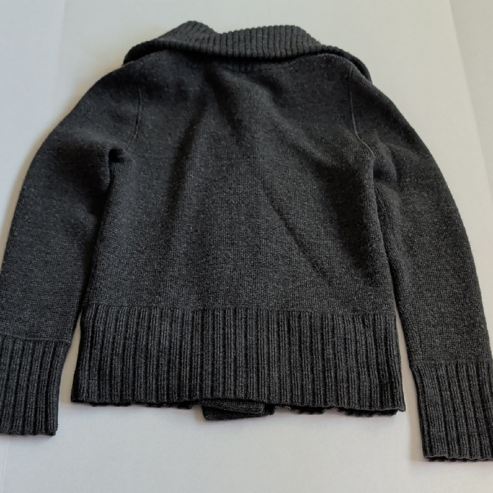 J. Crew Dark Gray Wool Sweater - Picture 4 of 4